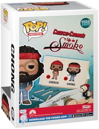 Funko POP Movies Cheech Chong - Chong - Cheech and Chong's up in Smoke - Collectable Vinyl Figure