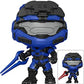 Funko POP Halo Infinite - Mark V B with Blue Energy Sword with Chase Multicolor 59336