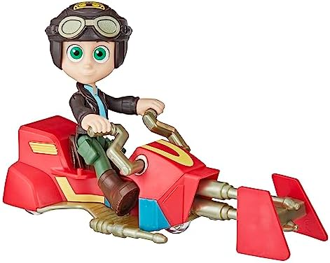 Hasbro Star Wars Young Jedi Adventures Nash Durango Figure Speeder Bike 4-Inch Scale Action Figures Vehicle