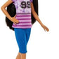 Barbie Ligaya Doll with Pet Dog from and Stacie to The Rescue Movie Dark Hair Doll