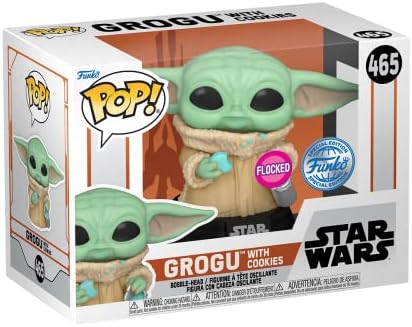 Funko Pop Tee The Mandalorian - Grogu with Cookies - M