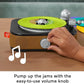Fisher-Price Musical Toy Rockin' Record Player for Preschool Pretend Play for Ages Year