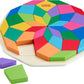 Fisher-Price Wood Preschool Toy Mandala Puzzle