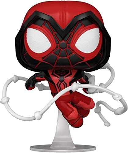 Funko Spider-Man Miles Morales Crimson Cowl Suit Pop 770 Marvel Gamerverse Vinyl Figure
