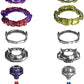 Beyblade Hasbro Burst QuadDrive Berserk Balderov B7 and Cyclone Belfyre B7 Spinning Top