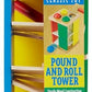 Melissa & Doug Melissa Doug Deluxe Pound and Roll Wooden Tower Toy With Hammer - Pound A