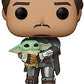 Funko POP Funko Star Wars The Mandalorian - Mandalorian Din Djarrin Holding The Child