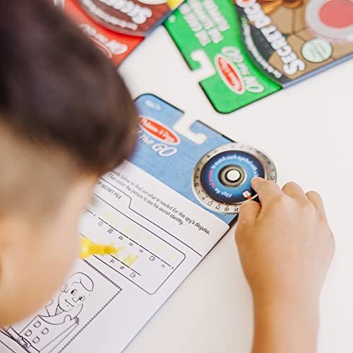 Melissa & Doug Melissa Doug On the Go Secret Decoder Activity Book - The Case of the