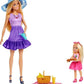 Barbie Family Friends Dolls Playset