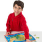Melissa & Doug Melissa Doug USA Map Sound Puzzle - Wooden Puzzle With Sound Effects 40 pcs