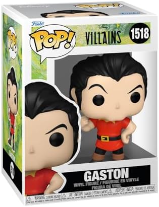 Funko POP Disney Villains - Gaston - Disney Villains - Collectable Vinyl Figure
