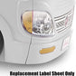 Barbie Replacement Parts Camper Playset - FBR34 Replacement Labels Set B