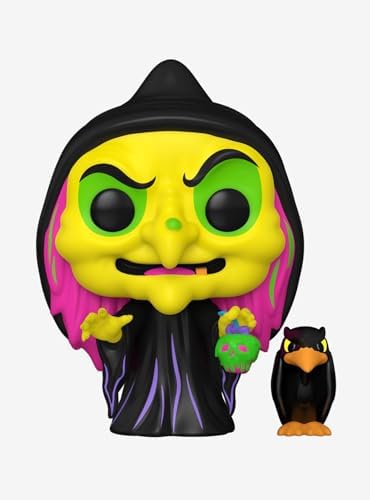 Funko Pop Disney Snow White - Witch with Raven BLKLT Exc Vinyl Figure - 76719