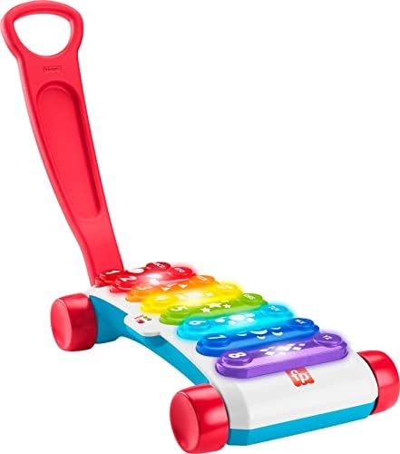 Fisher-Price Baby to Toddler Learning Toy Giant Light-Up Xylophone Pull-Along Musical