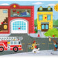 Melissa & Doug Melissa Doug Around the Fire Station Sound Puzzle - Wooden Peg Puzzle 8 pcs
