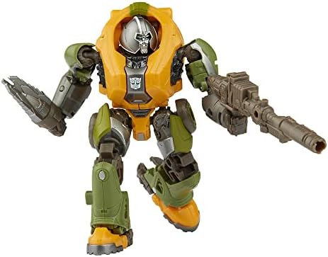 Transformers Studio Series 80 Deluxe Class Bumblebee Brawn Action Figure - Ages 8 and Up