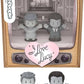 Fisher-Price Little People Collector I Love Lucy TV Show Set 2 Character Figures in a