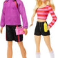 Barbie Fashionistas Set with 2 Fashion Dolls 6 Roller-Skating Ken 65th Anniversary