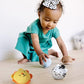 Melissa & Doug Melissa Doug Rollables Safari Friends Infant and Toddler Toy 4 Pieces