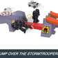 Hot Wheels Star Wars RacerVerse Toy Car Track Set 2 Die-Cast Racers Grogu's Great Race