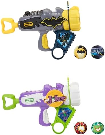 Little Tikes Batman The Joker Boom Blaster 2 Pack DC Active Play Toy Blasters for Boys