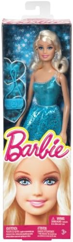 Barbie Glitz Doll Blue Dress