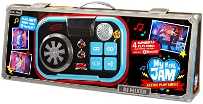 Little Tikes My Real Jam DJ Table Toy DJ Mixing Table with Headphone Jack Musical
