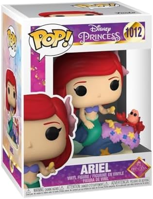 Funko Pop Disney Ultimate Princess - ArielMulticolorStandard - Disney Princesses - Collectable Vinyl Figure