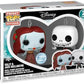 Funko Pop Keychain Disney's The Nightmare Before Christmas - Jack Skellington Sally in