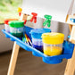 Melissa & Doug Melissa Doug Spill-Proof Paint Cups - 4-Pack Airtight Seal Snap Lids -