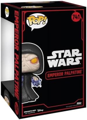 Funko POP Jumbo Star Wars Darkside - Emperor Palpatine - Collectable Vinyl Figure