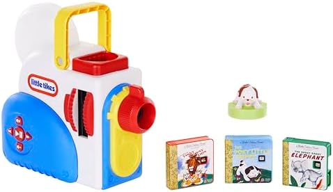 little tikes Story Dream Machine Starter Pack with 3 Classic Fairytale Stories - Light