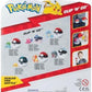 Pokemon PKW3632 - Clip'n'Go Poke Ball - Cotton Cord Netball Official Pokeball with 5 cm