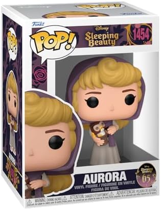 Funko POP Disney Sleeping Beauty 65th Anniversary - Aurora with Owl - Collectable Vinyl Figure