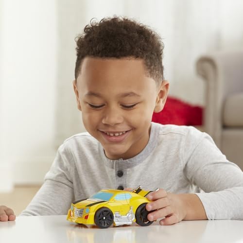 Transformers Rescue Bots Academy Bumblebee Converting Toy Robot Playskool Heroes 6-Inch