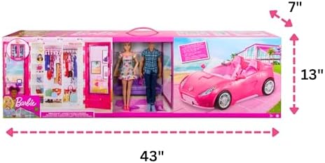 Mattel Barbie and Ken Doll