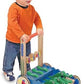 Melissa & Doug Melissa Doug Deluxe Chomp and Clack Alligator Push Toy and Activity Walker