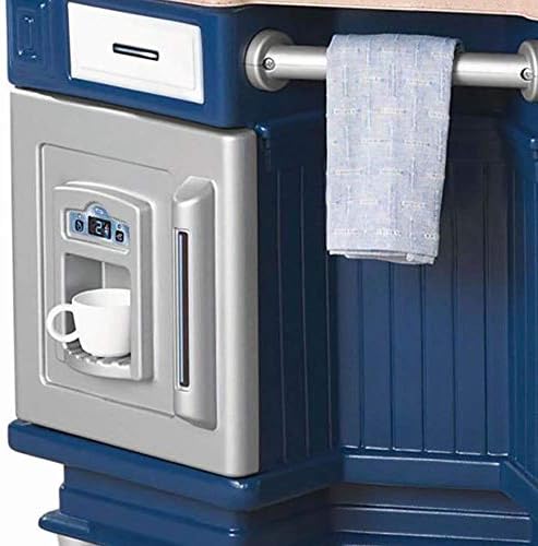 Little Tikes Super Chef Kitchen Blue Cream 14.00 l x 28.00 w x 40.00 h inches