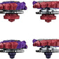 Beyblade Hasbro Burst QuadDrive Berserk Balderov B7 and Cyclone Belfyre B7 Spinning Top