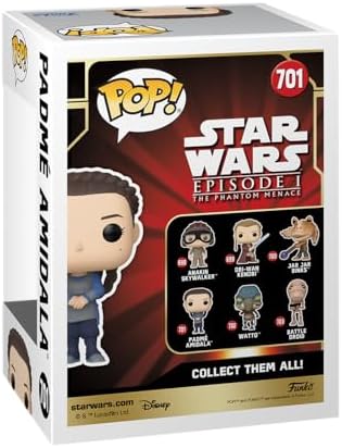 Funko POP Star Wars Episode 1 The Phantom Menace Anniversary - Padme Amidala - Padme - Tatooine - Collectable Vinyl Figure