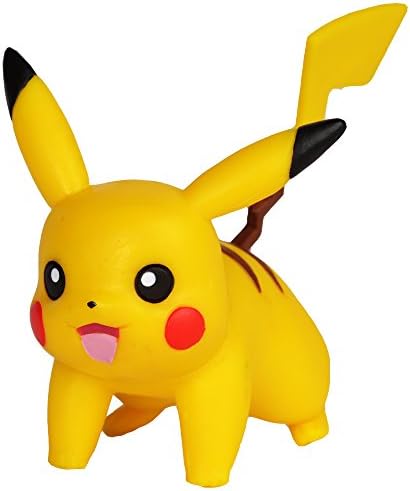 Pokemon 2 Inch Battle Action Figure 2-Pack includes 2 Pikachu and 2 Popplio 95001