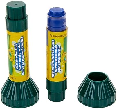 Crayola Washable Glue Sticks Art Tools 12 ct. Great for Classroom Projects