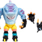 Mattel Street Sharks Action Figure with Bite Skate Motion Skreek Toy Inspired by 90s TV