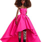 Barbie - Fuchsia Long Dress Doll