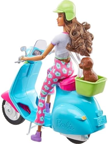 Barbie Fashionistas Doll Scooter Travel Playset