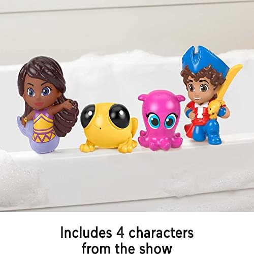 Fisher-Price Santiago of The Seas Pirate Bath Squirters with Santiago Kiko Lorelai