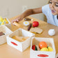 Melissa & Doug Melissa Doug Food Groups - 21 Wooden Pieces and 4 Crates Multi Play Food
