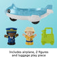 Little People Fisher-Price Little People Toddler Toy Everyday Adventures Airport Playset