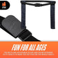 Nerf 10 Player Flag Football Belts Ball Set - Youth Flags Junior Foam Football for - Full