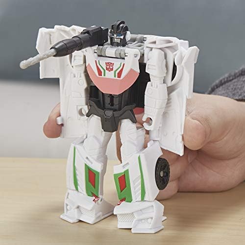 Transformers Cyberverse Action Attackers 1-Step Changer Wheeljack Action Figure -